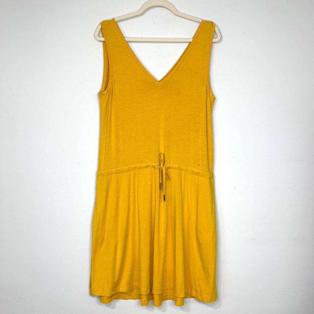 SWEATY BETTY Golden‎ Yellow Take it Easy Dress Size L / 12 - Picture 2 of 11